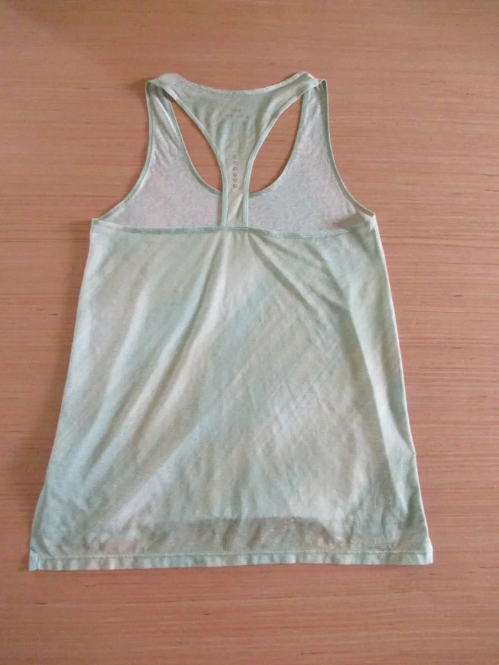 Nike Dri‑FIT Lightweight Racerback Tank XS Seafoam Green/Grey/White